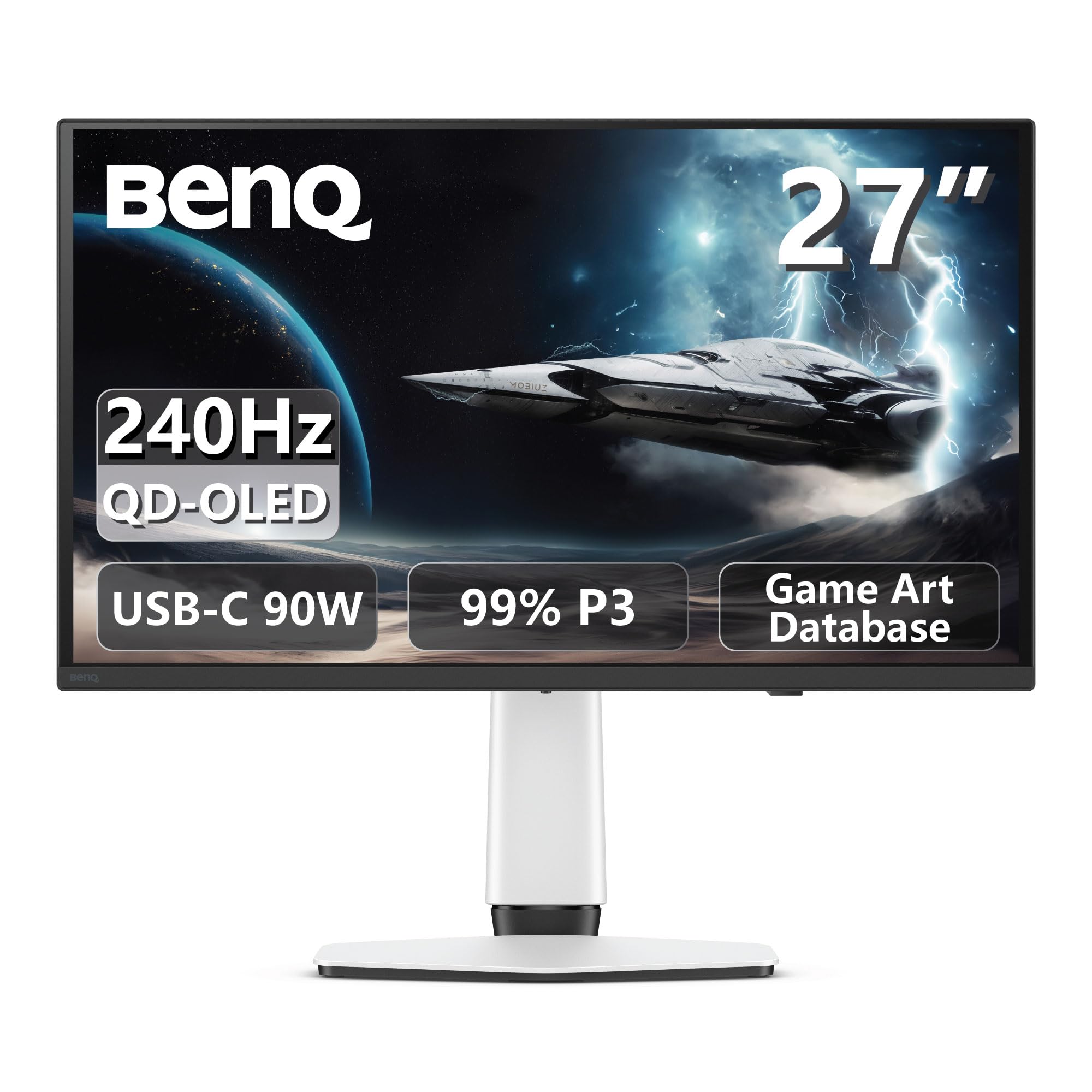 Amazon.com: BenQ MOBIUZ EX271UZ 27” 4K QD-OLED 240Hz 0.03ms HDMI