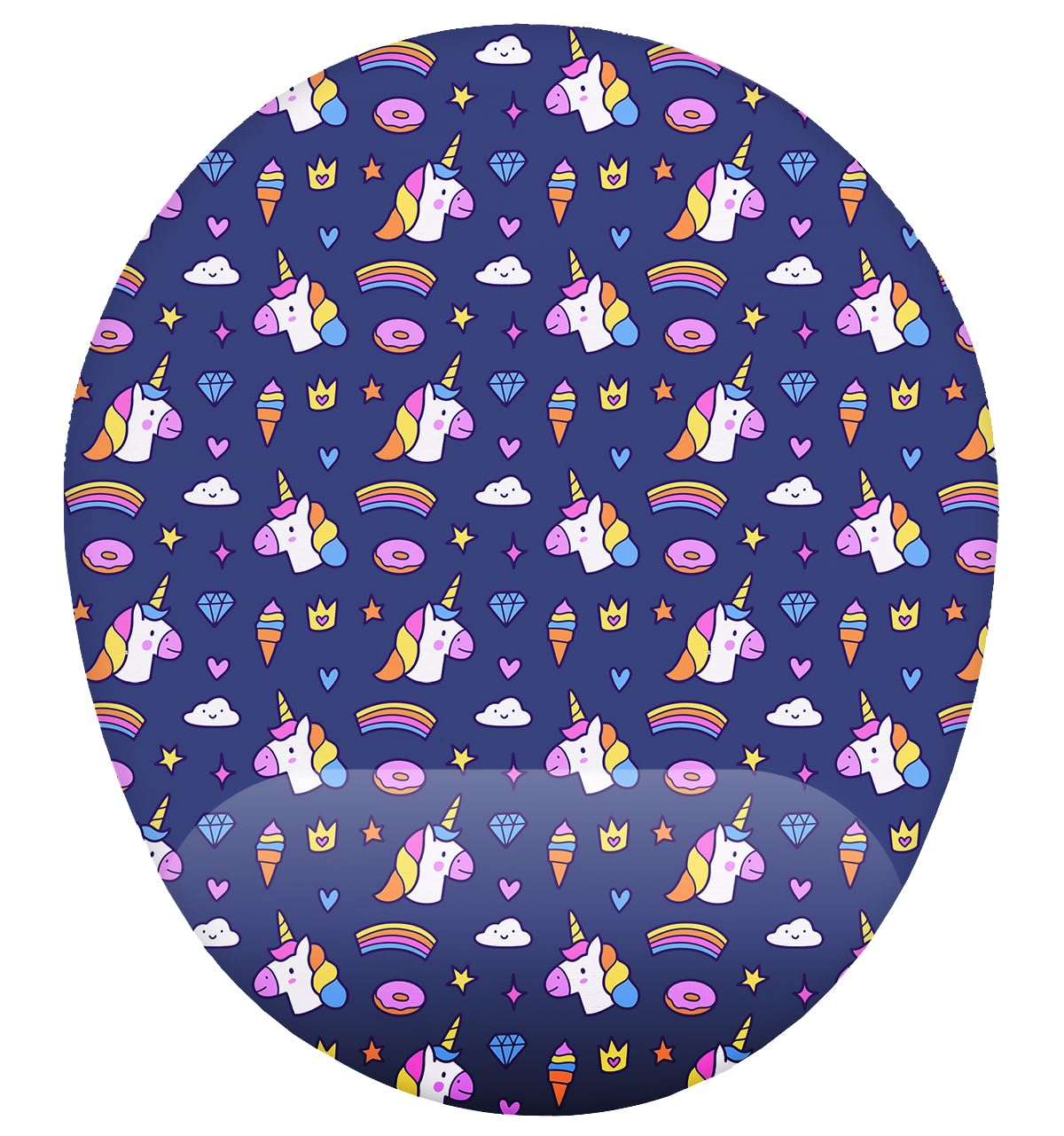 Unicorn Desenli Bilek Destekli Mouse Pad