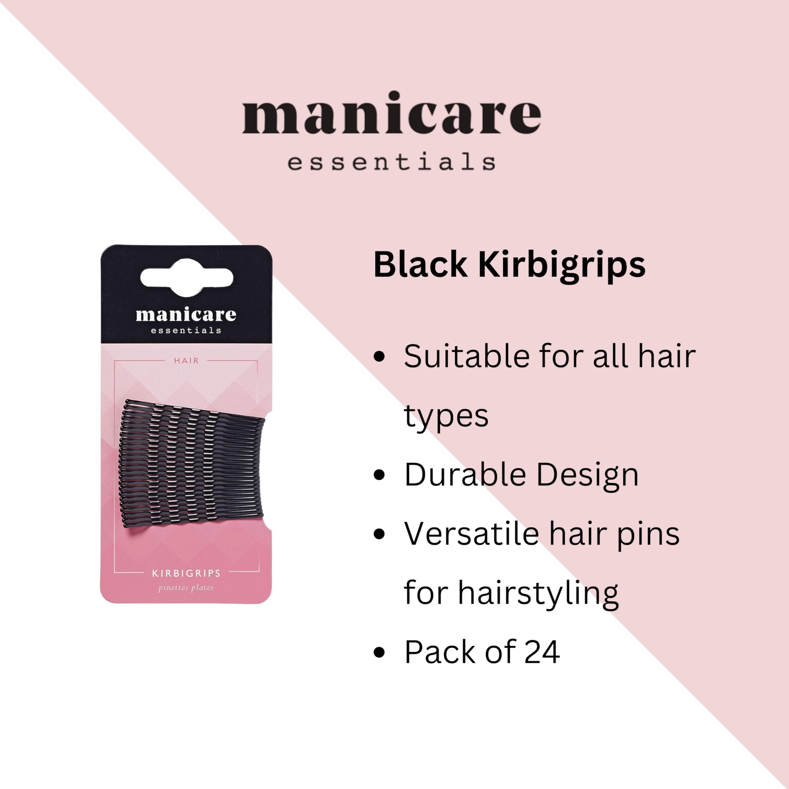 Manicare 24 forcine ondulate nere da 5 cm, per tenere i capelli in posizione, acconciature, chignon, acconciature, acconciature, acconciature, acconciature, acconciature, acconciature, forti, sicure,
