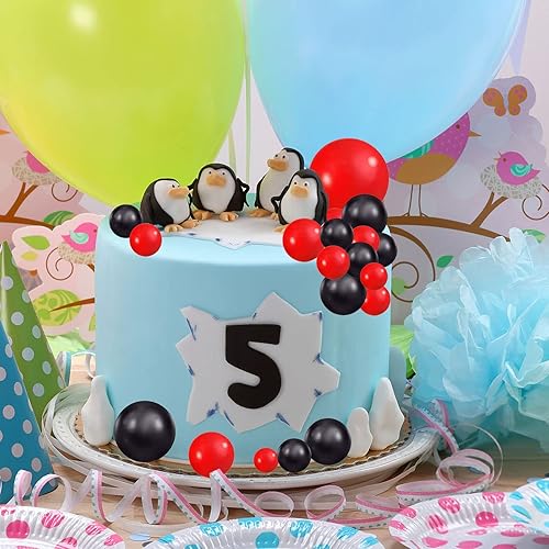 Miniatura 4 de Decoración para tartas de espuma, para pasteles, cupcakes, bolas de perlas sintéticas, decoración de horneado para aniversario, graduación, fiesta