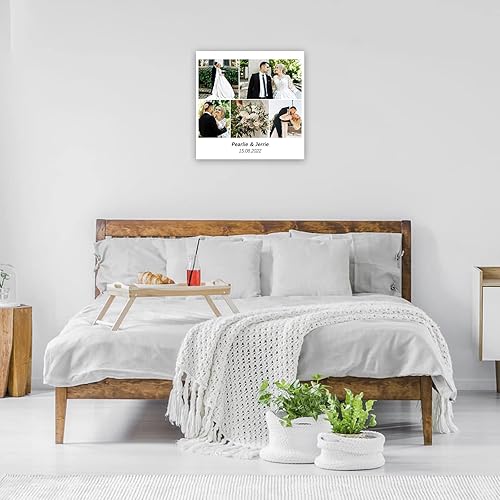 Miniatura 9 de CCWACPP Impresiones en lienzo personalizadas con tus fotos, lienzo personalizable, collage de fotos, regalos de fotos, arte de pared con tu imagen