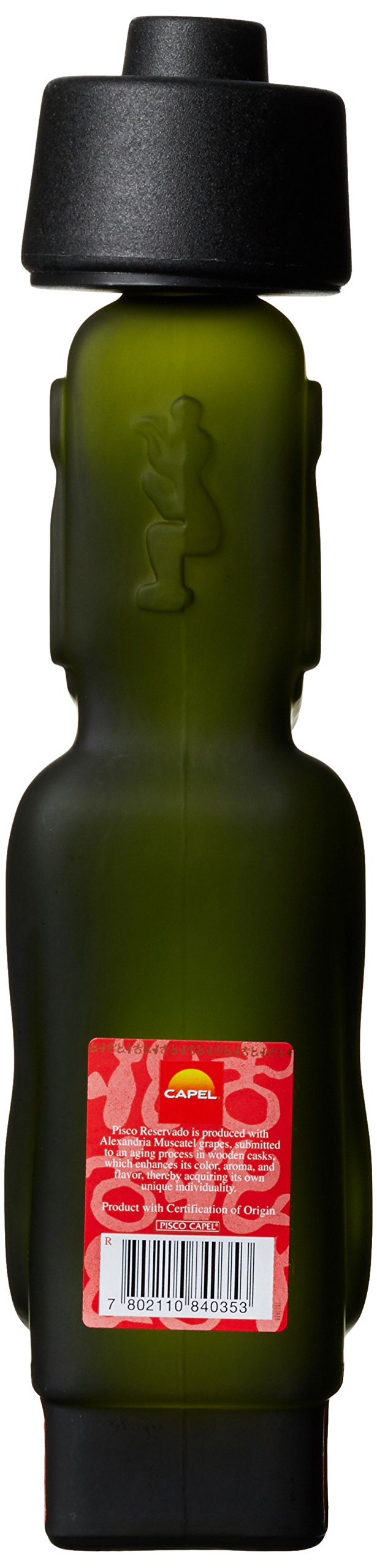 Pisco Capel Moai Statue mit Geschenkverpackung (1 x 0.7 l)