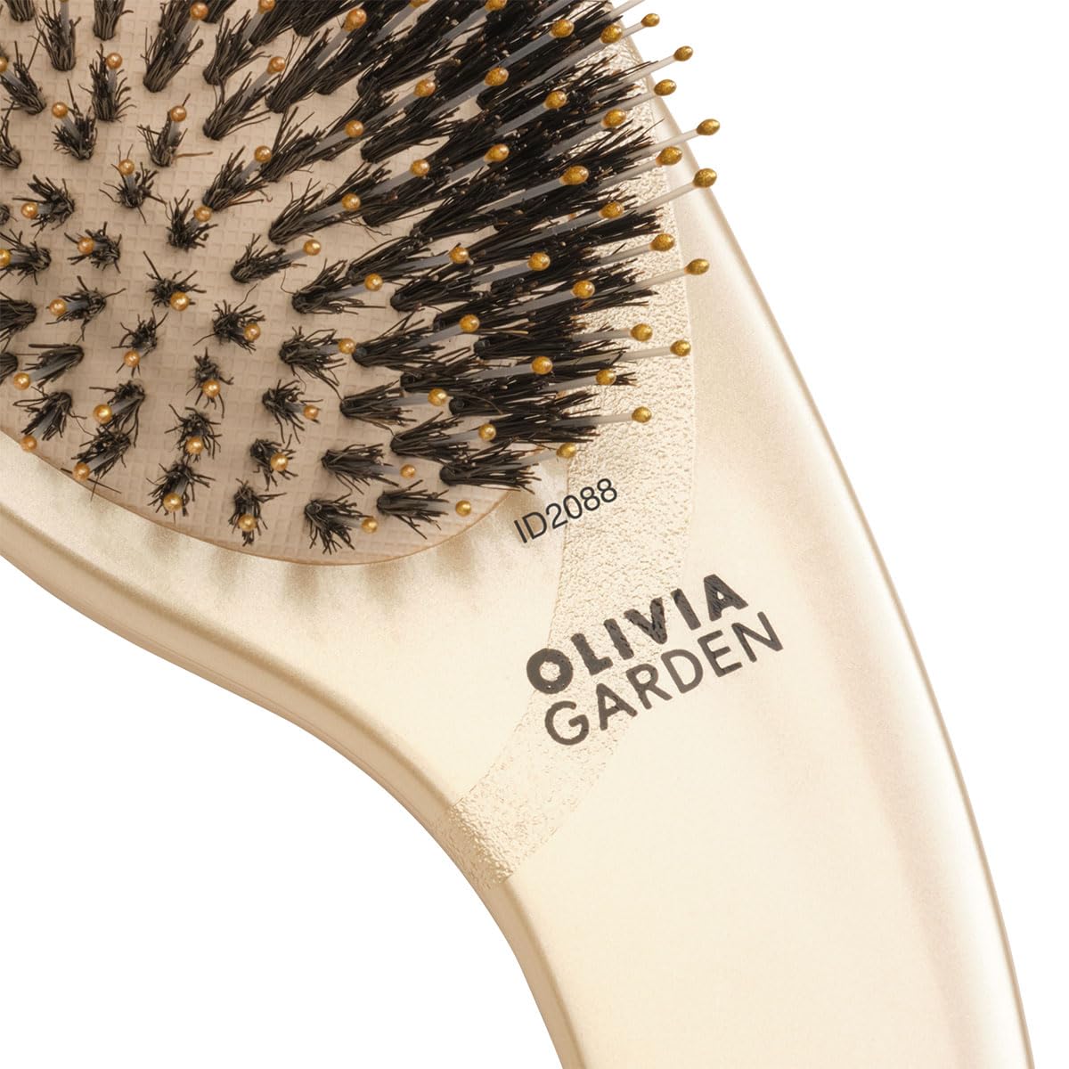 OLIVIA GARDEN Expert Boar & Nylon Bristles Care & Style - złoto