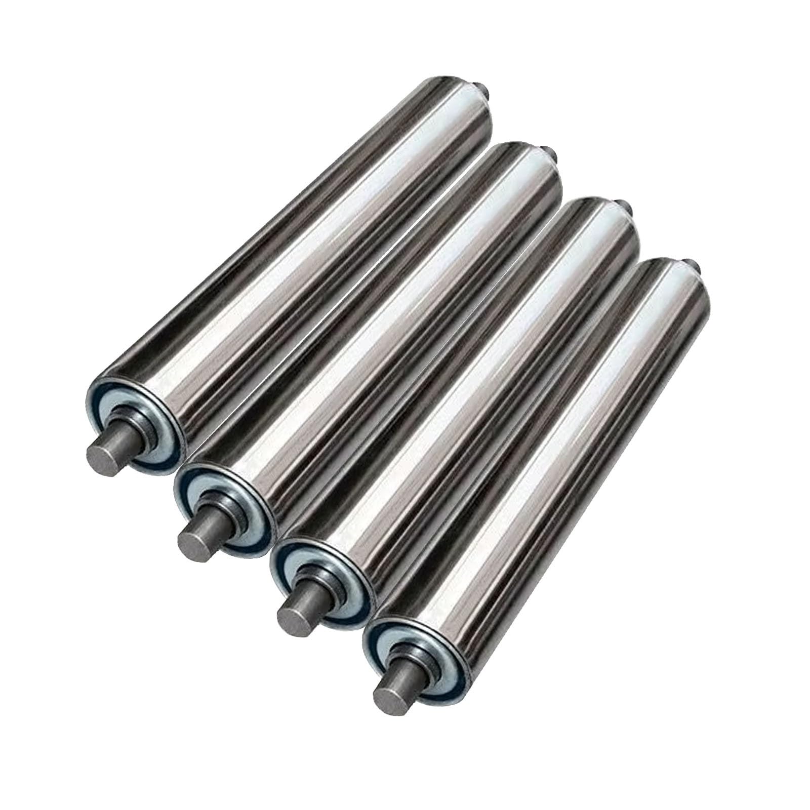 Rouleaux de convoyeur 38 mm extensibles pour équiper un plan de travail ou tunnel de colisage