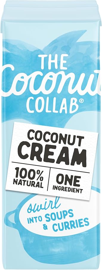 The Coconut Collab 100% Natural Single Ingredient Coconut Cream, 1 x 250ml
