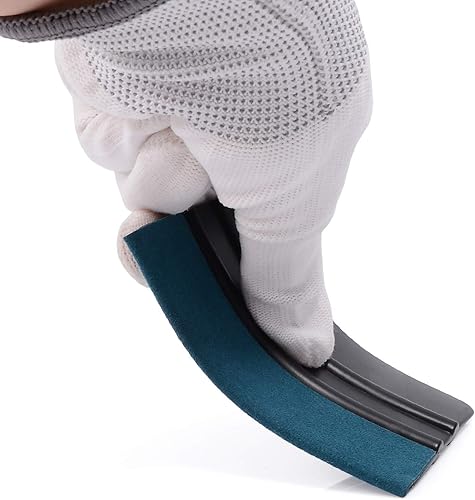 Miniatura 6 de FOSHIO El juego de herramientas de envoltura de vinilo incluye escobilla de vinilo con fieltro, micro rasqueta, cuchillo de manualidades y