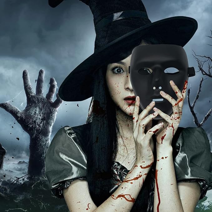 Máscara Halloween cara completa unisex adulto y niño miniatura 2