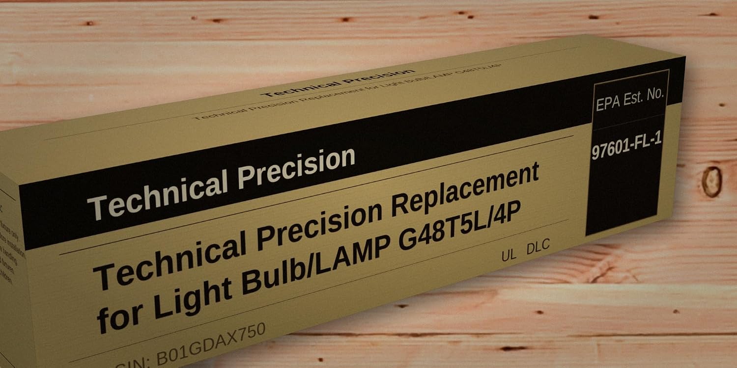 Technical Precision Replacement for Light Bulb/LAMP G48T5L/4P