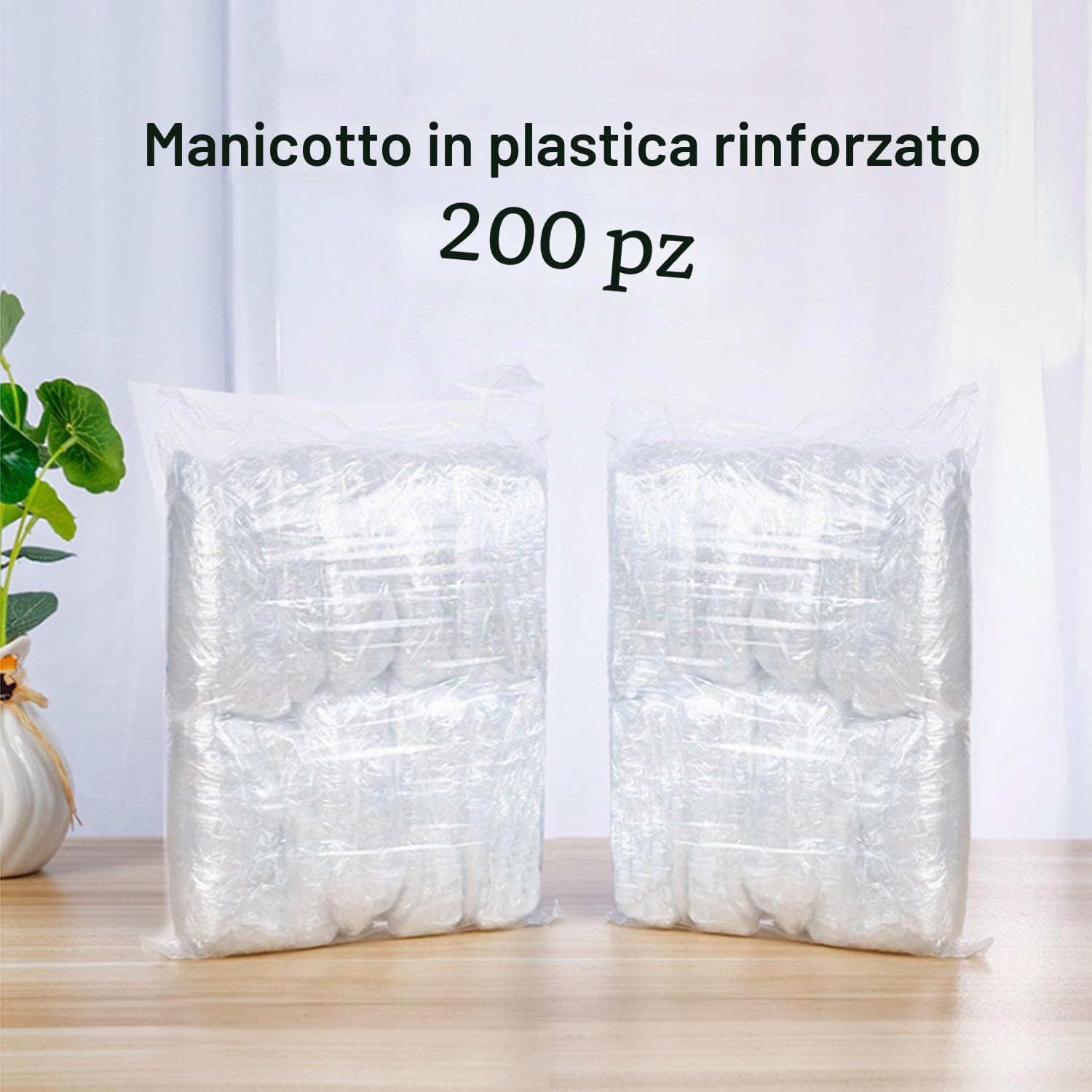 Copertura della Manica del Braccio Usa e Getta, 200 Pezzi Manicotto per Braccio Monouso per Verniciare Riparare Pulire Tatuare - Coprimaniche Monouso con Polso Elasticizzato