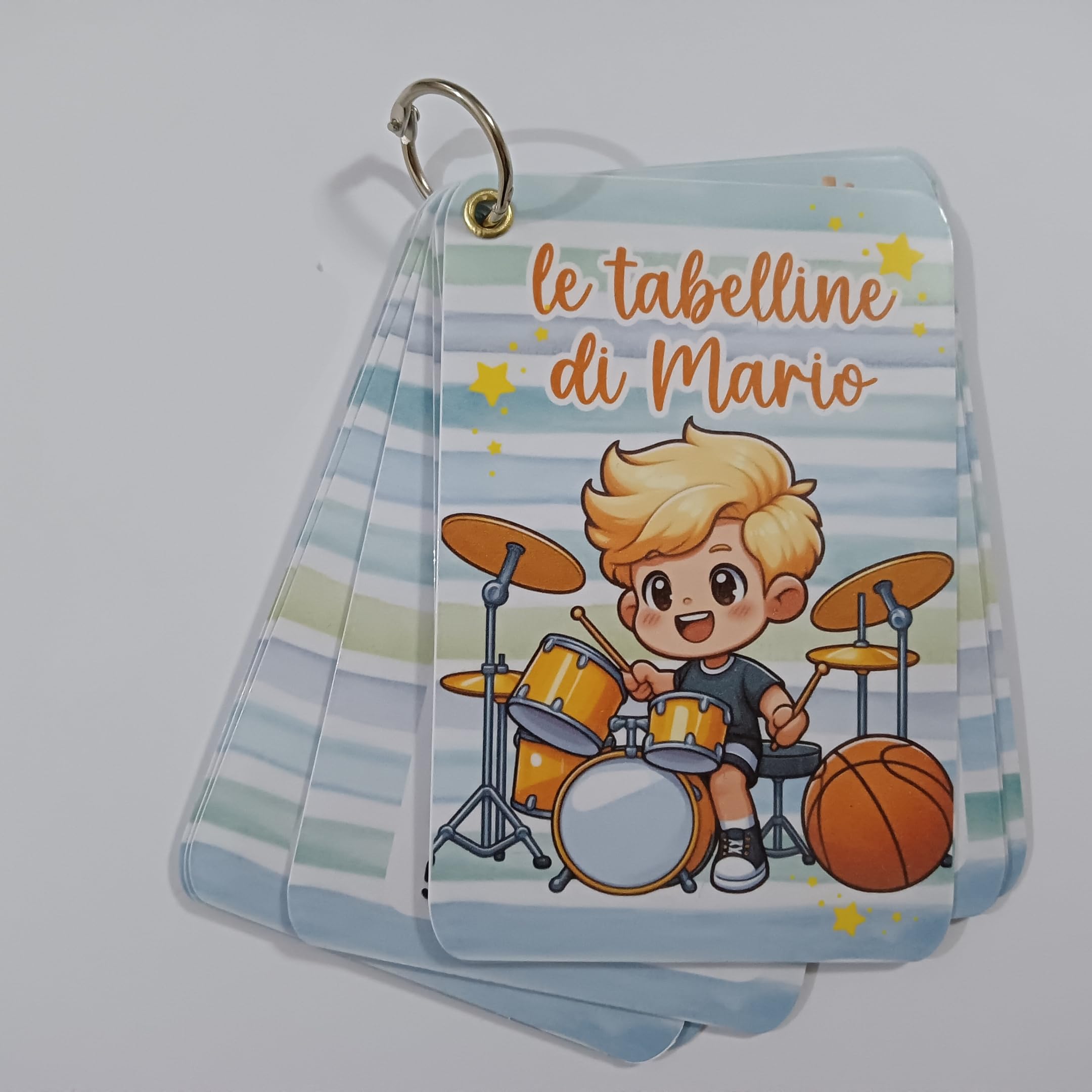 Tabelline bimbi PLASTIFICATE