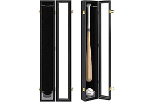 Baseball Bat Display Case with 98% UV Protection