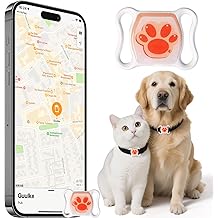 Cat Tracker for Indoor &amp; Outdoor Cats &amp; Dogs with Unlimited Range &ndash; 365-Day Battery Life iOS &amp; Android Compatible No Subscription or Monthly Fee Kitten Finder with Real-Time Alerts Easy to Use