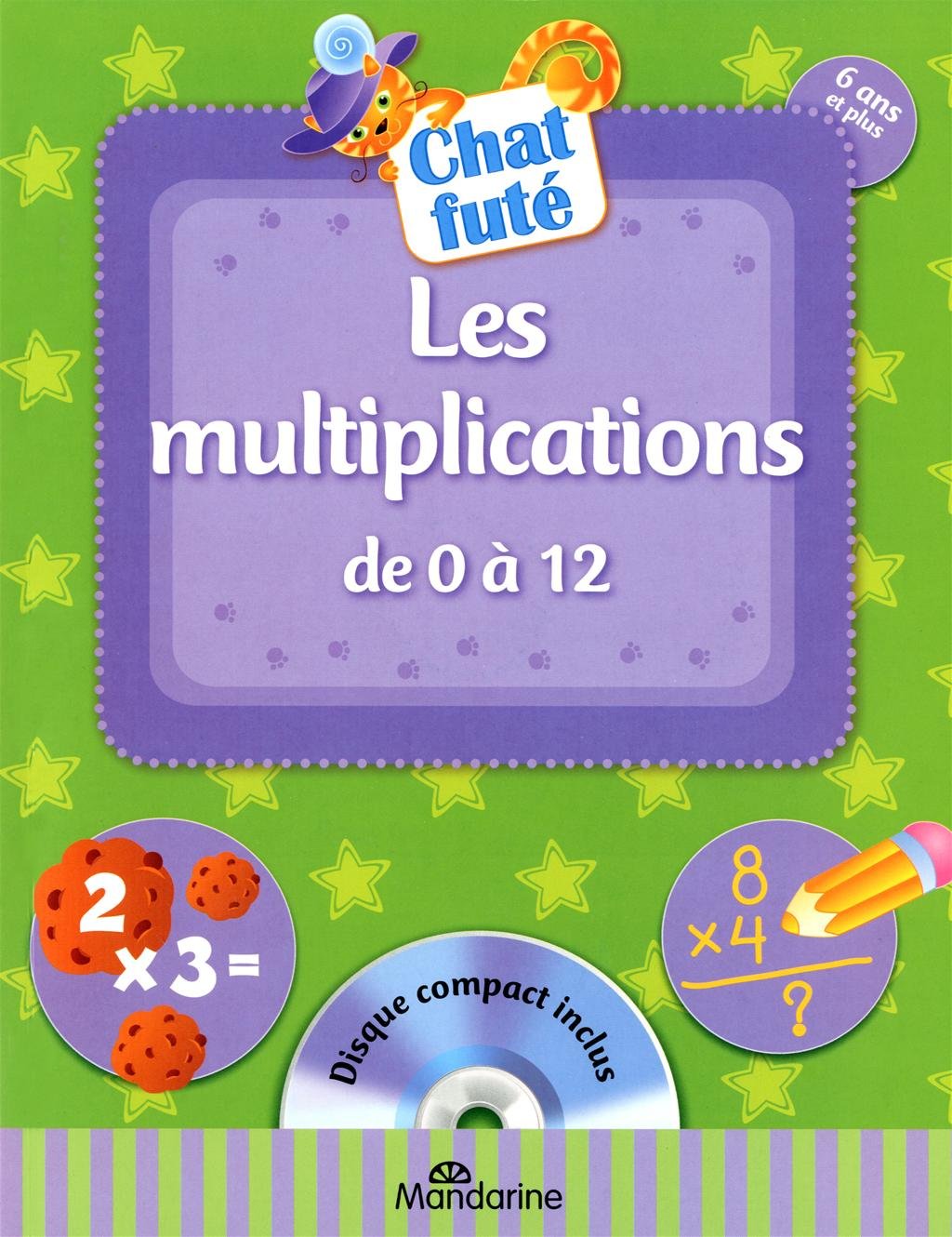Les multiplications de 0 à 12 - Disque compact inclus [Mass Market Paperback]