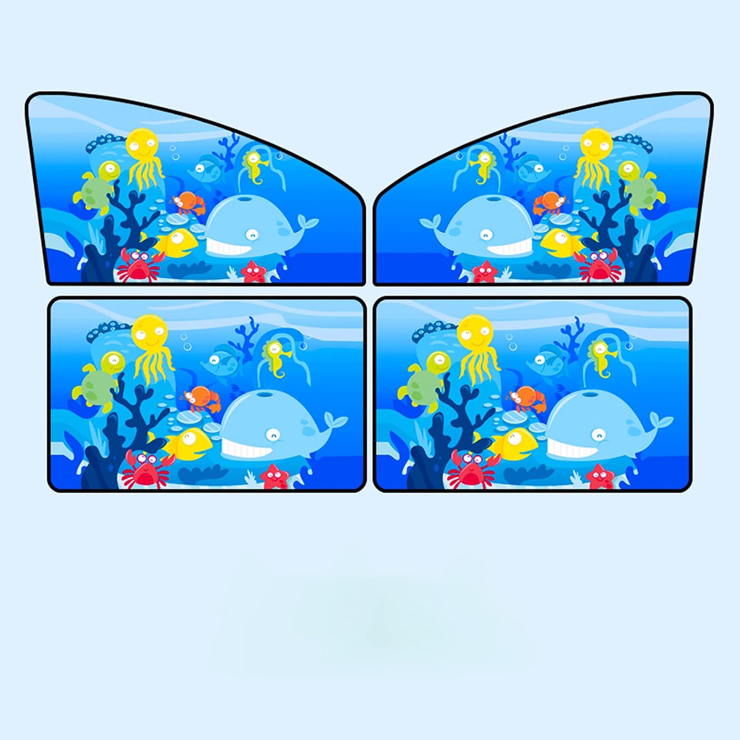 1 4ピースパック カーサンシェード サイドチャイルドカーサンシェード 粘着性ベビーカーサンシェードuv サイドウィンドウカーサンシェード 赤ちゃん 子供 ペット用 取り付けが簡単 Anbx Net