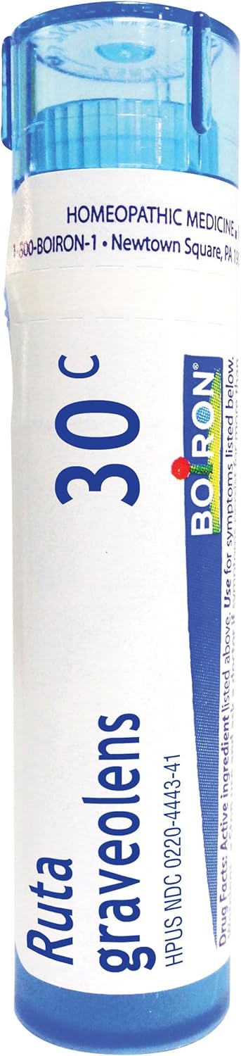 Boiron Ruta Graveolens 30C (Pack of 5), Homeopathic Medicine for Eye Strain