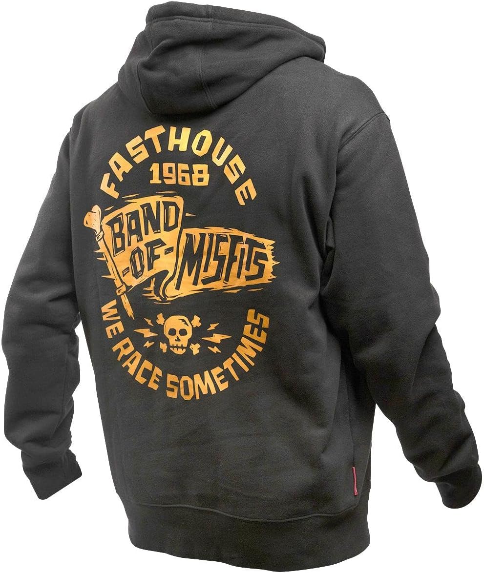 FASTHOUSE Marauder Hooded Pullover, Black - Image 3