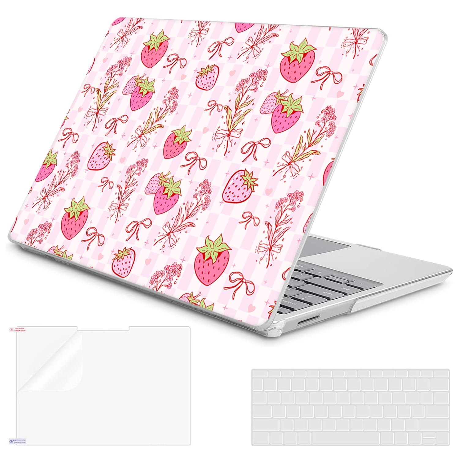 YSCLBAHUK - Funda para portátil Microsoft Surface de 12.4 pulgadas Go 3/2/1 modelo 2013/1943, diseño creativo, duradero, resistente a los arañazos, con protector de pantalla + cubierta de teclado