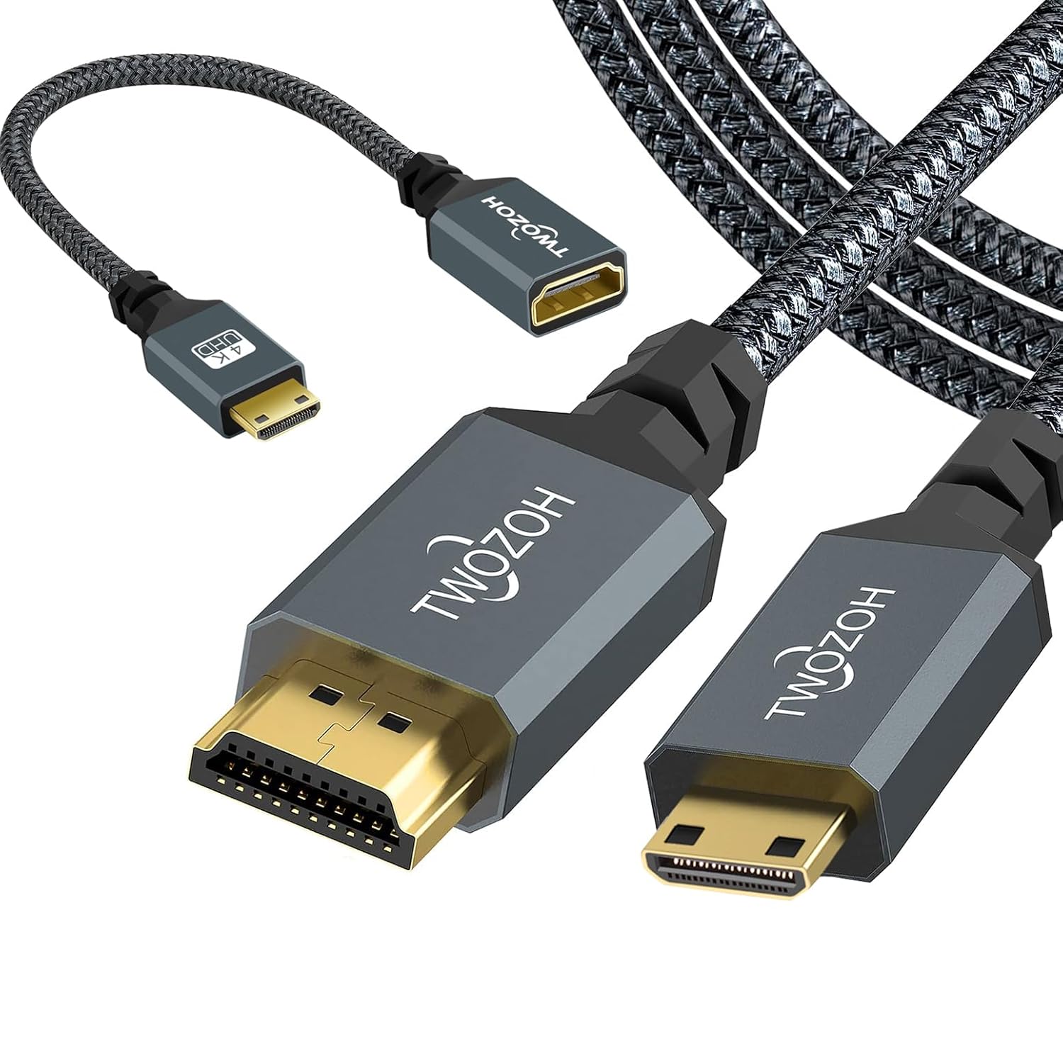 Vhbw Cavo Da Micro HDMI A HDMI 1.4 Per Tablet, Smartphone, Fotocamera - Da 5m - Foto 4