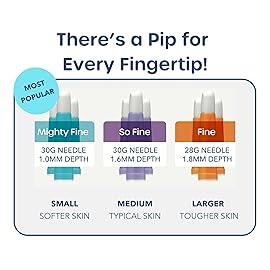 Pip Lancets for Diabetes Testing - All-in-One 30Gx1.0mm Ultra-Thin Safety Lancets Pressure Activated | Single-Use Sterile Diabetic Needles for Blood Sugar Monitors | 200 Count Value Pack