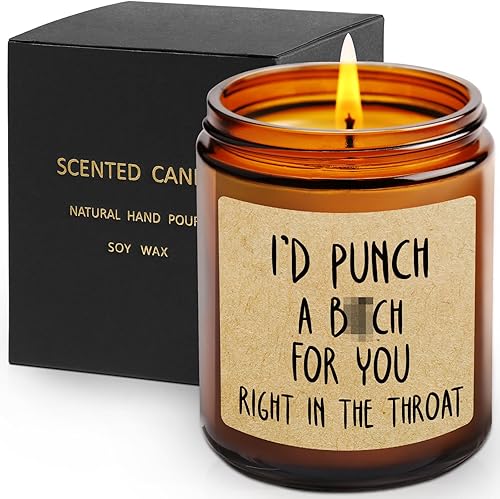 Regalos de cumpleaños para mujeres, regalo de amistad para mejores amigas, regalos del día de la madre para hermana, velas perfumadas de HBESTIE