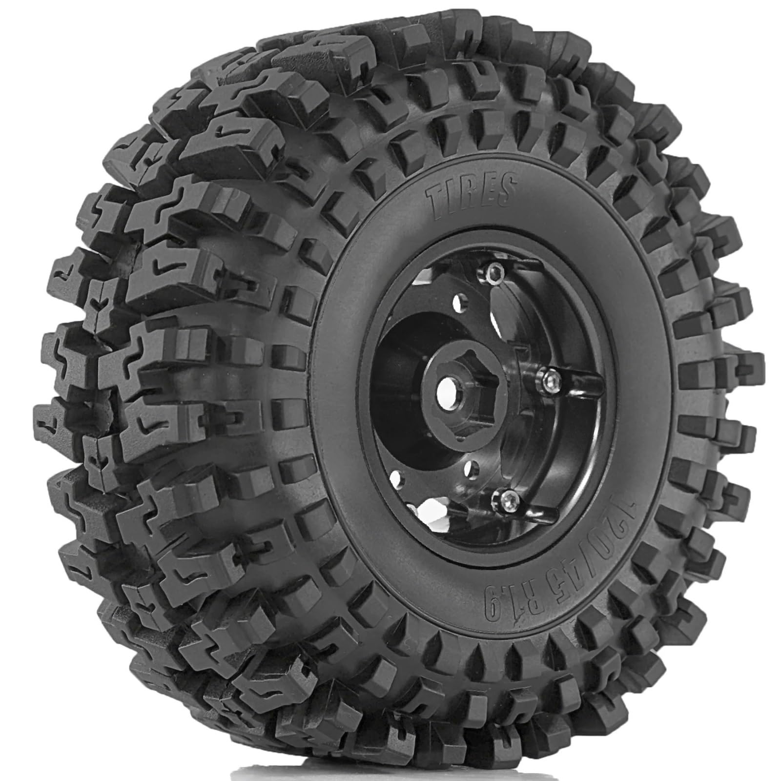 Per Axial Per SCX10 Per TRX4 Per TRX6 D90 VS4-10 Per Redcat 1/10 Ruote Beadlock Lega Di Alluminio 1,9 Pollici Pneumatici Cerchi Aggiornamento RC Crawler Modelli