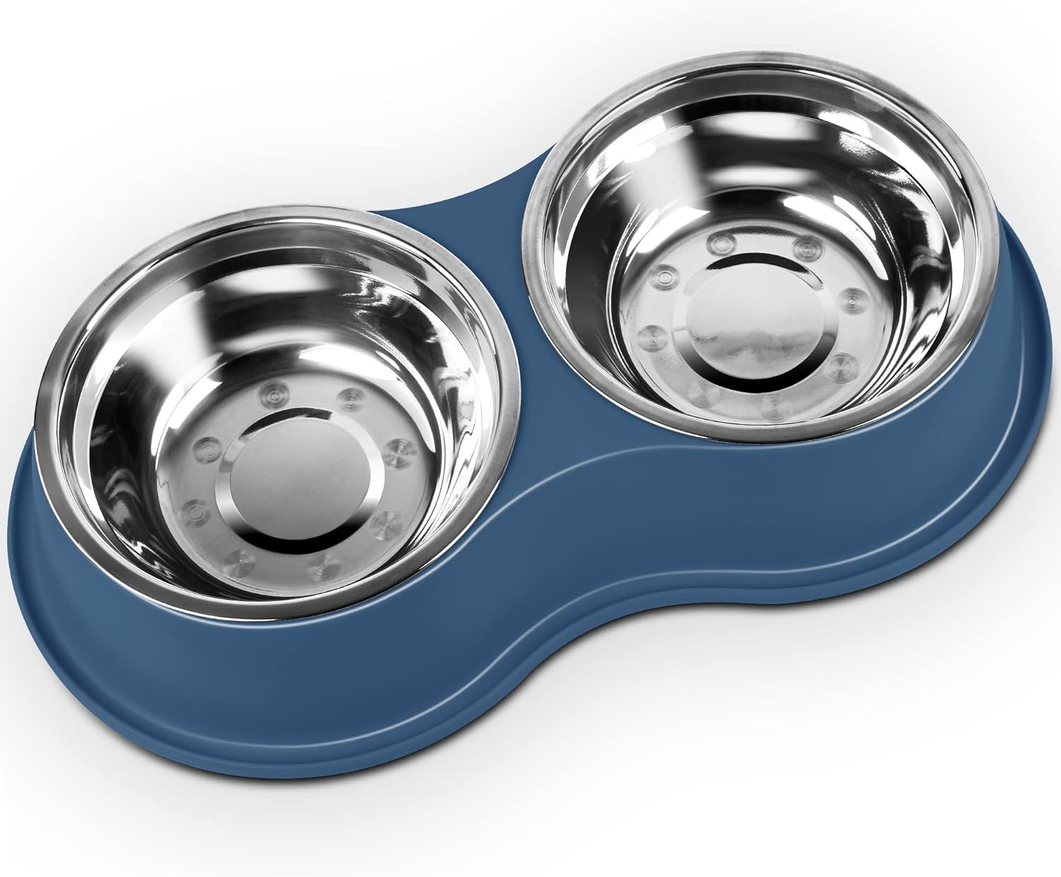Epetslove Dog Bowls Large Stainless Steel Dog Water and Food Bowls Set with NoSlip
