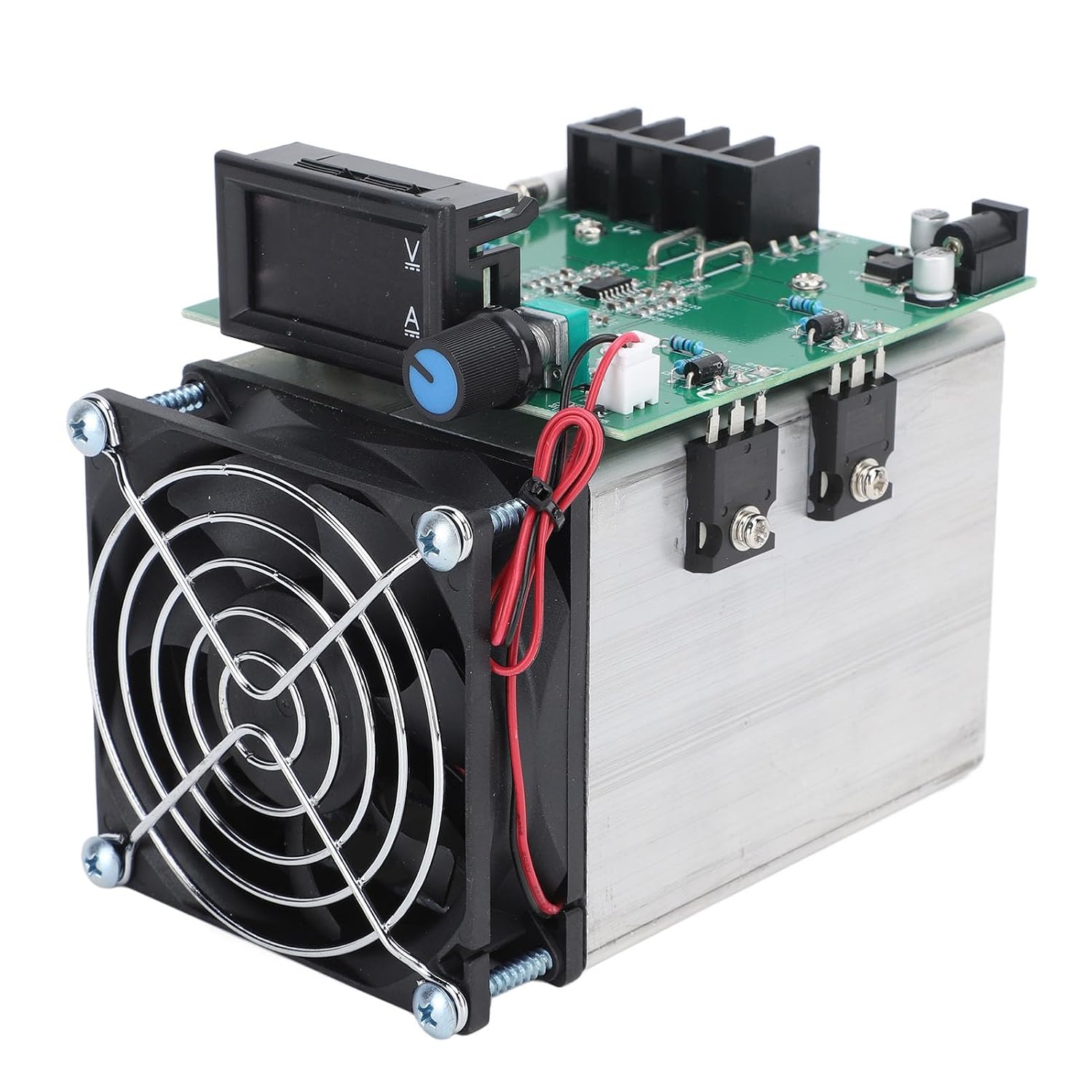 aqxreight Electronic Load Tester DC 12V 250W 0-20A Battery Capacity Tester Module with Digital Display