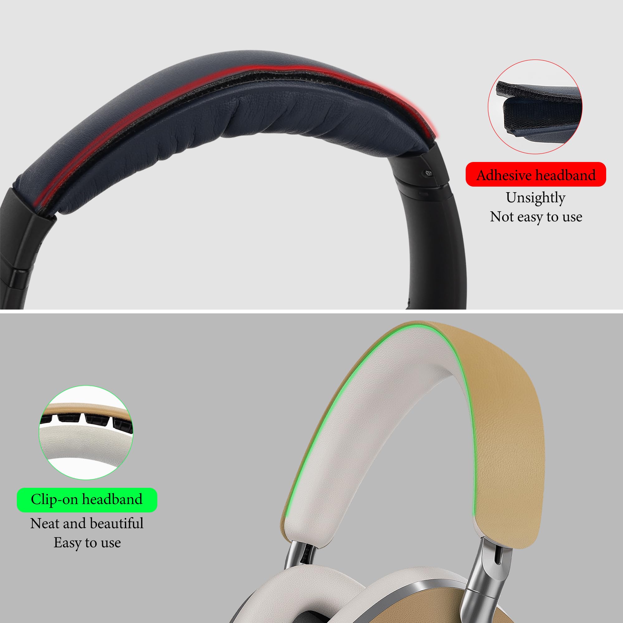 Amazon | Geekria ヘッドバンド 互換性 ヘッドホンヘッドバンド