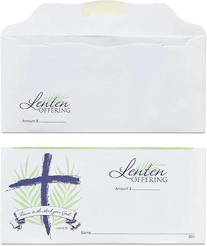 Sobres de oferta de cuaresma para iglesia (500)