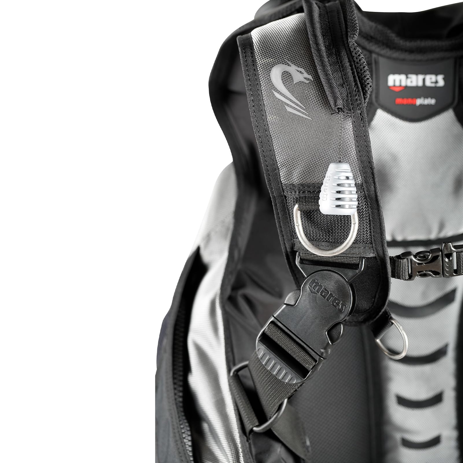 Mares Unisex Dragon SLS Weight System Scuba Diving BCD | Durable Stable Underwater Buoyancy Compensator | High-Lift Capacity, 420 D Cordura, Large Cargo Pockets - Medium