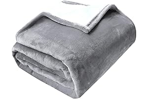 Lovers Blanket Stain proof 80''x60'',Waterproof Blanket for Adults, Grey