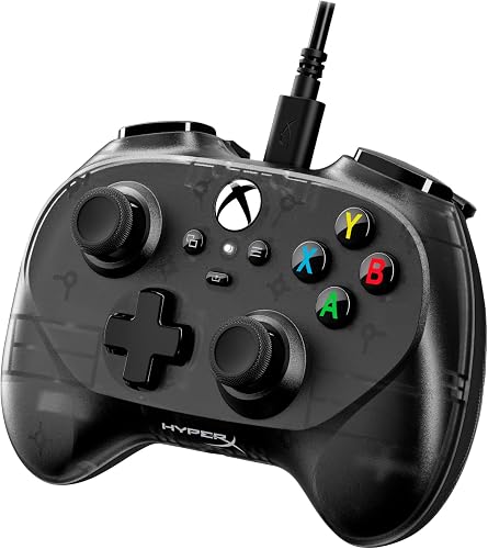 HyperX Clutch Tan - Manette gaming mini compacte noire avec câble pour Xbox Series X|S sous licence et fonctionnalité complète - 2