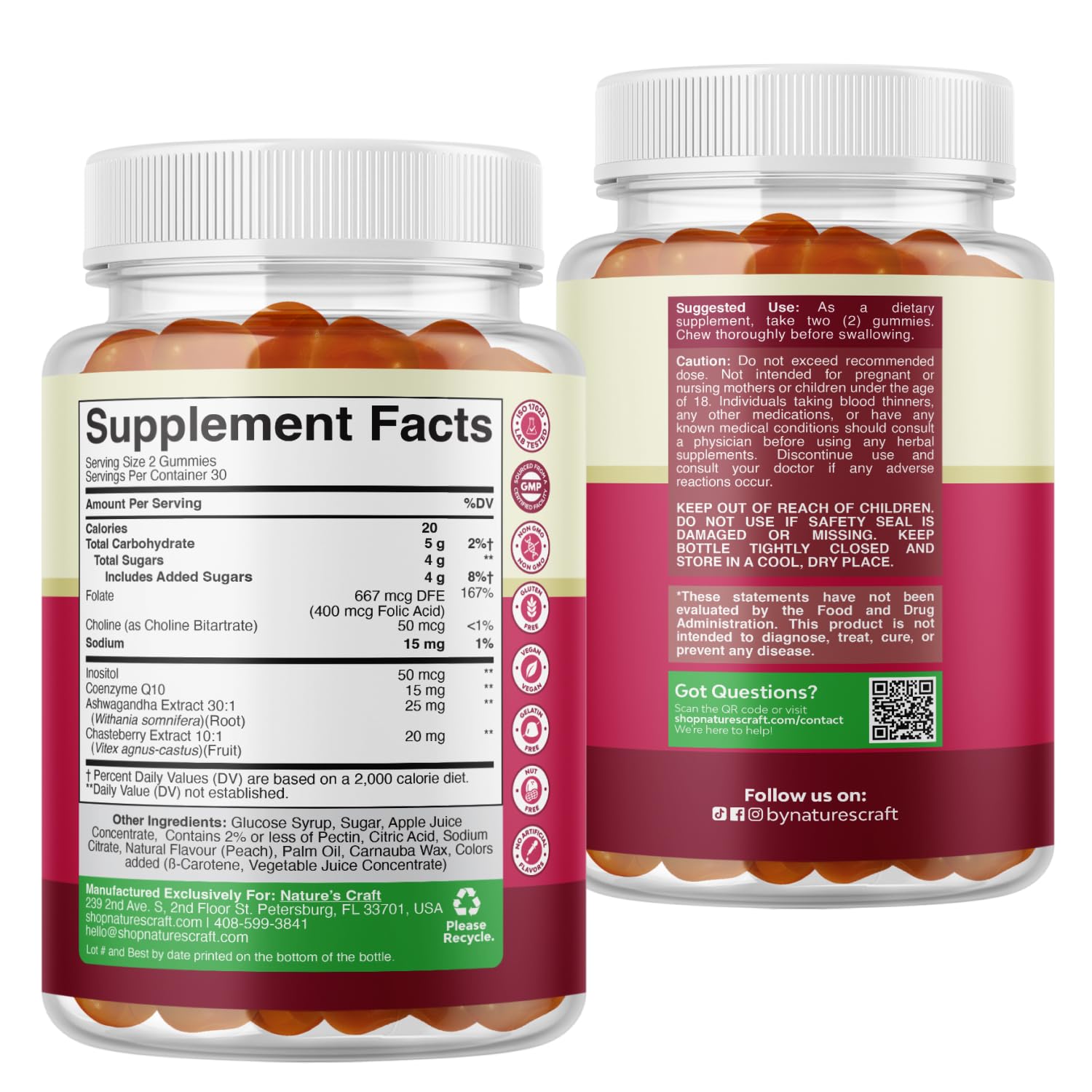 Fertility Gummies Supplements for Women Trying to Conceive - 60ct — Amazon image 8