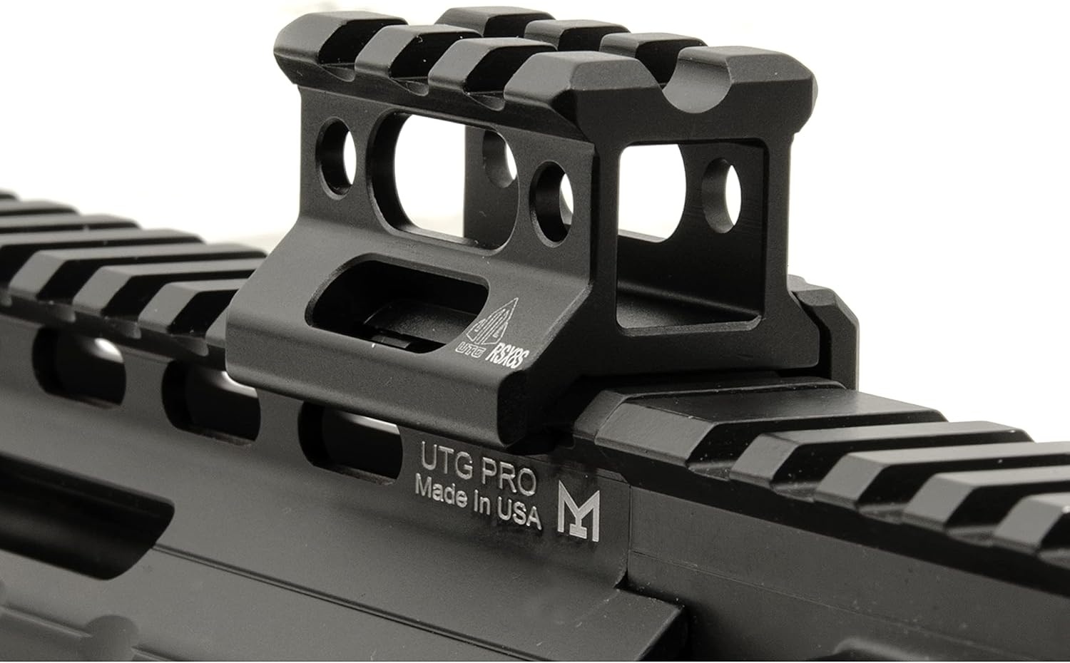 UTG Leapers MT-RSX8S Inc Ss Picatinny Riser Mount, Black, 0.83" : Sports & Outdoors