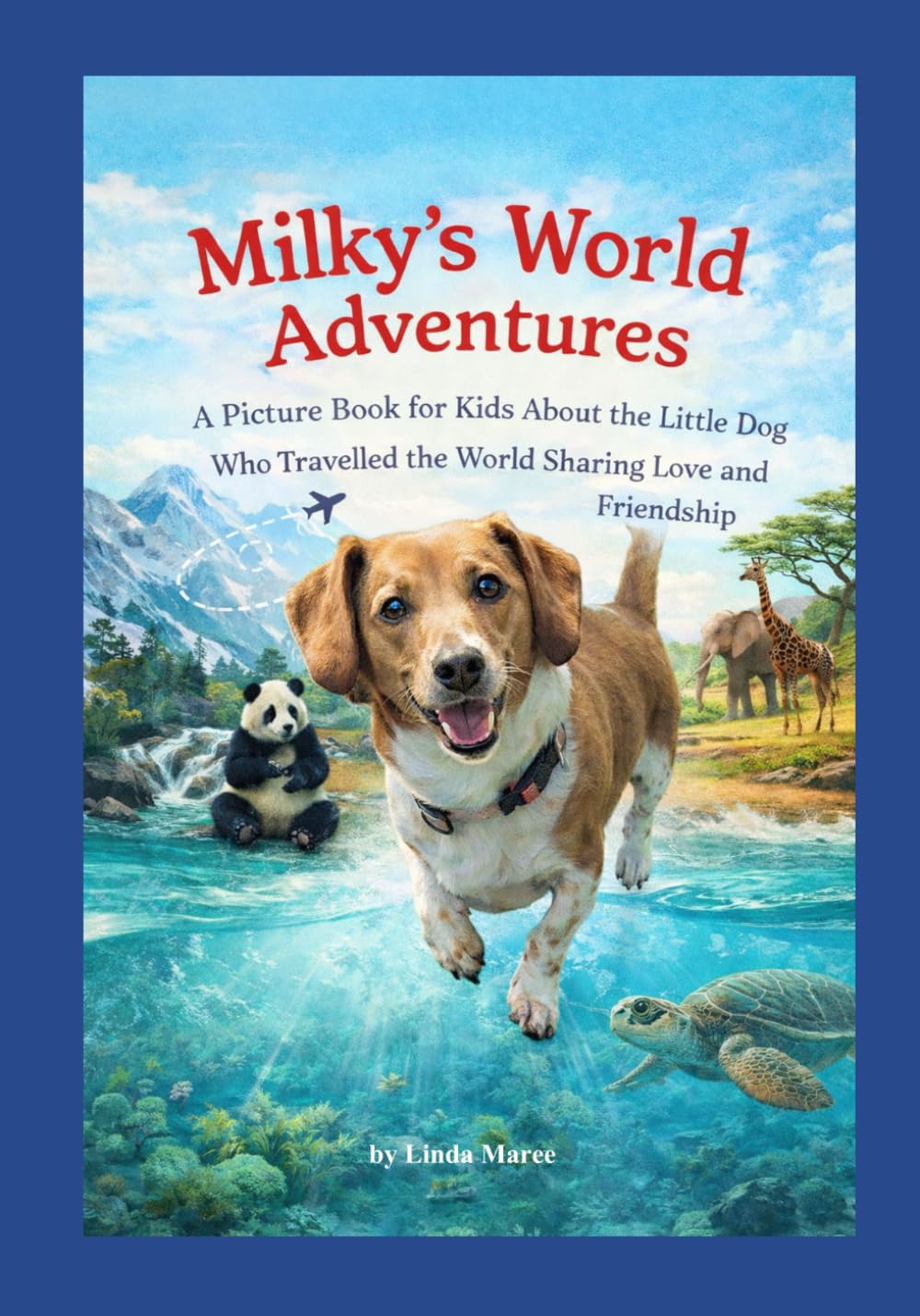 Milky's World Adventures: A Picture and Story Book for Kids about a Little Dog who Travelled the World Sharing Love and Friendship