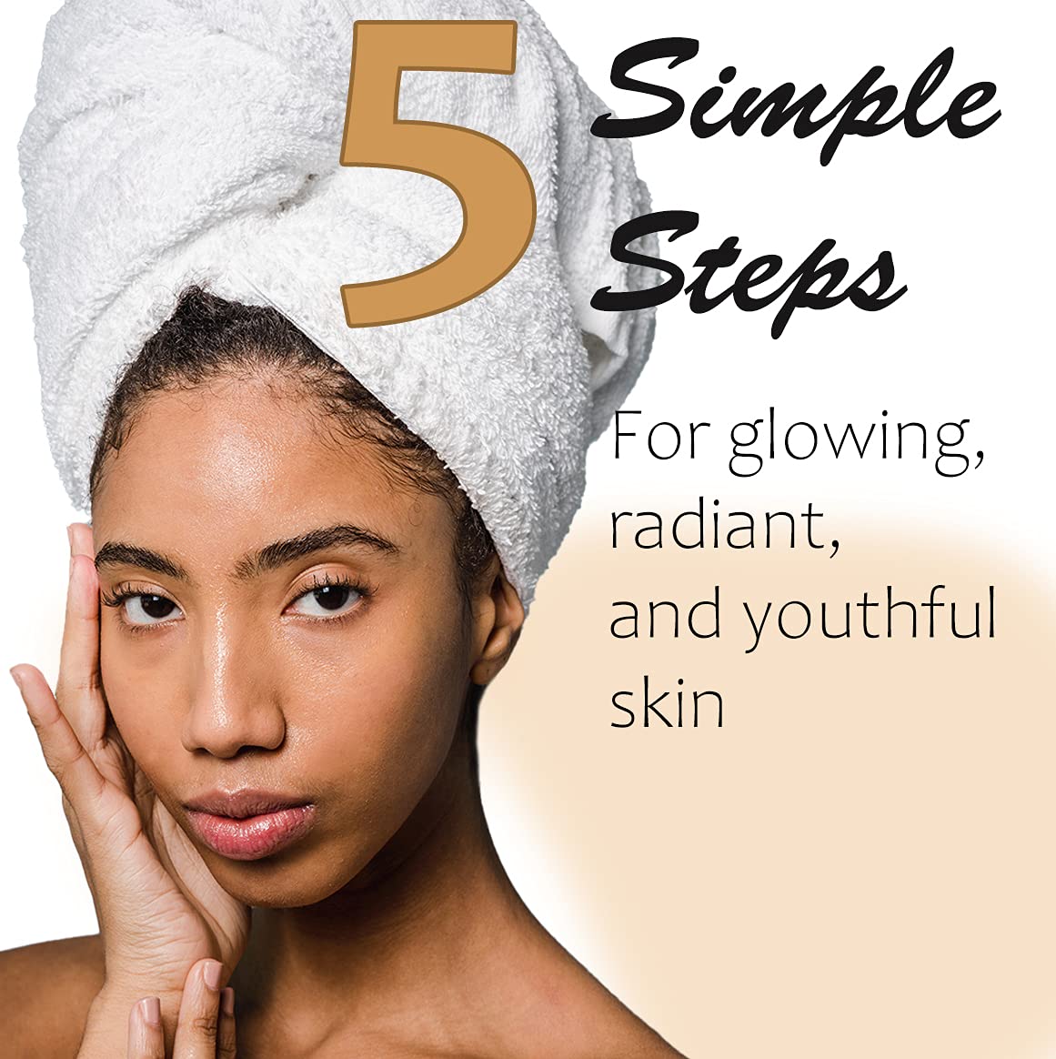 Nuaskin 5-Piece Skin Care Gift Set with Facial Cleanser Toner Lotion Cream - Self Care Gifts for Ladies, Anti Aging Skin Care Sets for Women - Full Size Day and Night Kit : Beauty & Personal Care