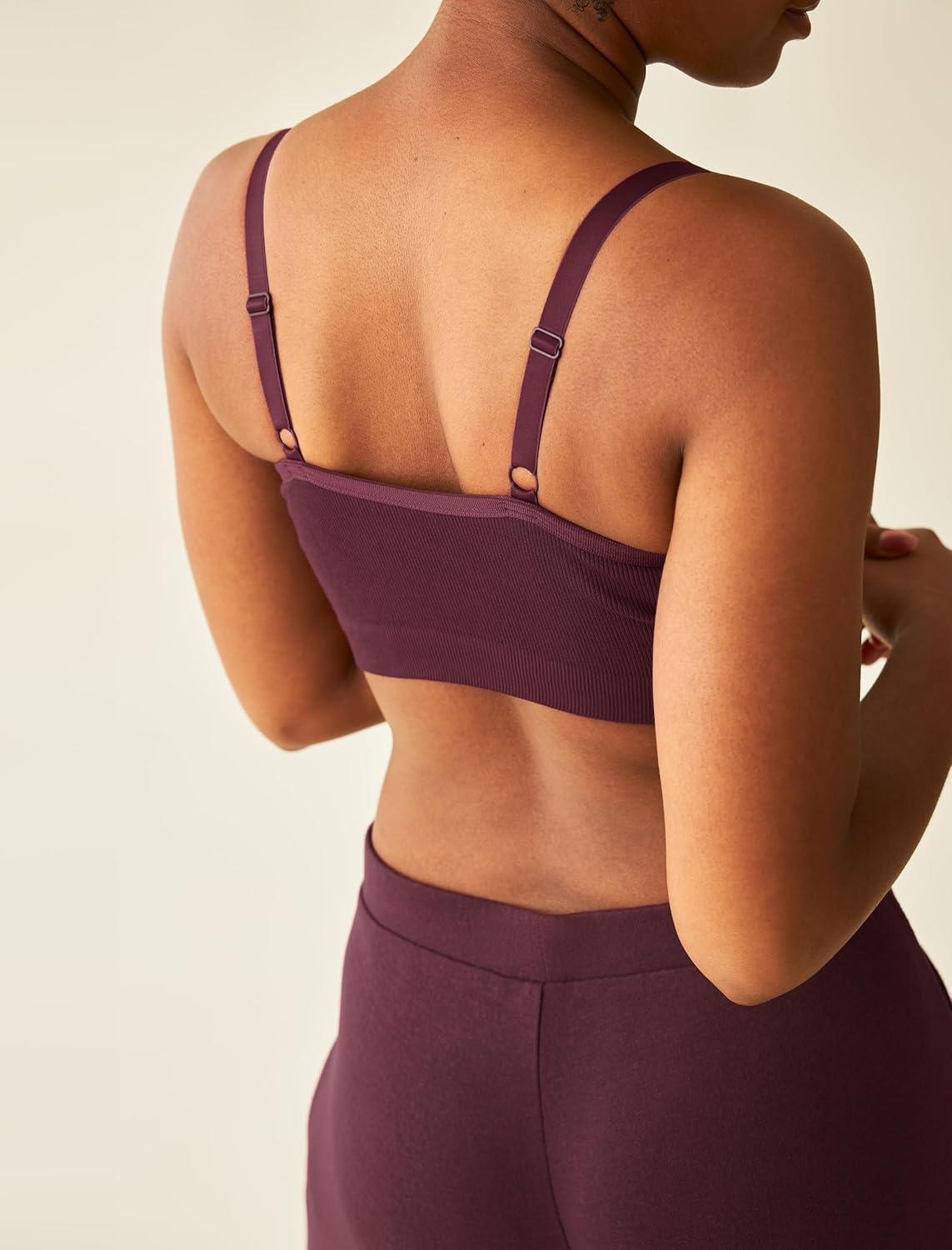 Kindred Bravely Sublime Sleep Pumping Bra Hands Free, Adjustable Pumping & Nursing Bra with EasyClip for All Breast Pumps (Deep Burgundy, Small Busty) - Image 7