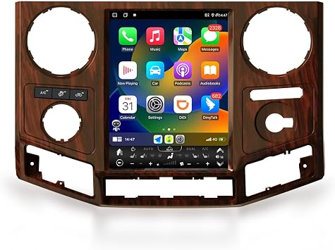 aoonav 12.1 Inch Android Car Radio for Ford F250 F350 2011-2016 Stereo Replacement Multimedia Player GPS Navigation Carplay WiFi Bluetooth 1080P Touch Screen Head Unit 11-16 Manual&Automatic AC