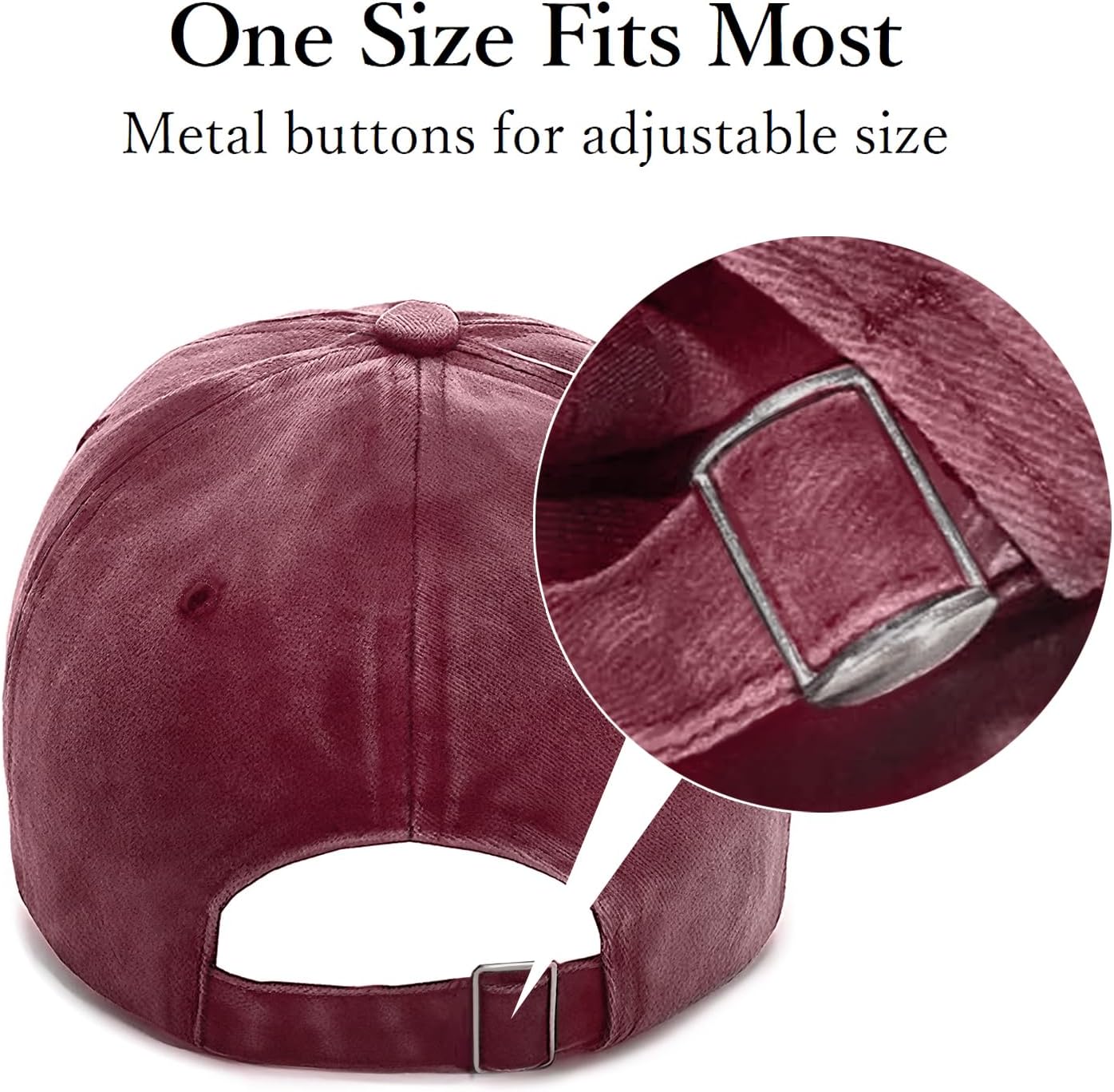 Fashion Cool Baseball Cap Funny Embroidered Trucker Flatbill Hat, Birthday Gifts for Men Women