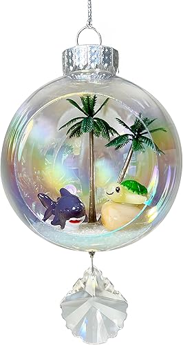 Miniatura 11 de Regalos de cumpleaños de cristal, adornos de Navidad para decoración de Navidad para mujeres, mamá, papá, abuela, abuelo, hermana y amiga de niños