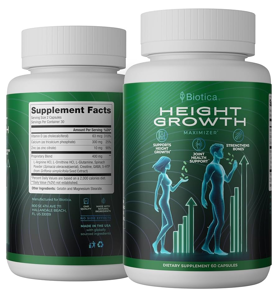 Amazon.com: Height Growth Pills - Natural Hеight Growth