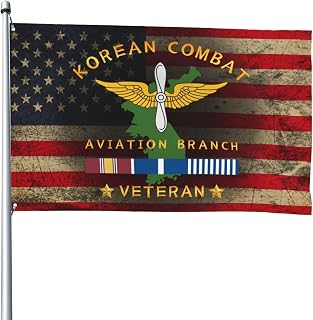 Korean Combat Veteran Aviation Branch 4x6 Ft Flags Perfect Events Celebrations Outdoor Promotions Durable Material Outdoor Display