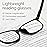 CCVOO Reading Glasses for Women/Men, Eyeglasses, Blue Light Readers for Women/Men, Computer Eye Glasses, Cheaters