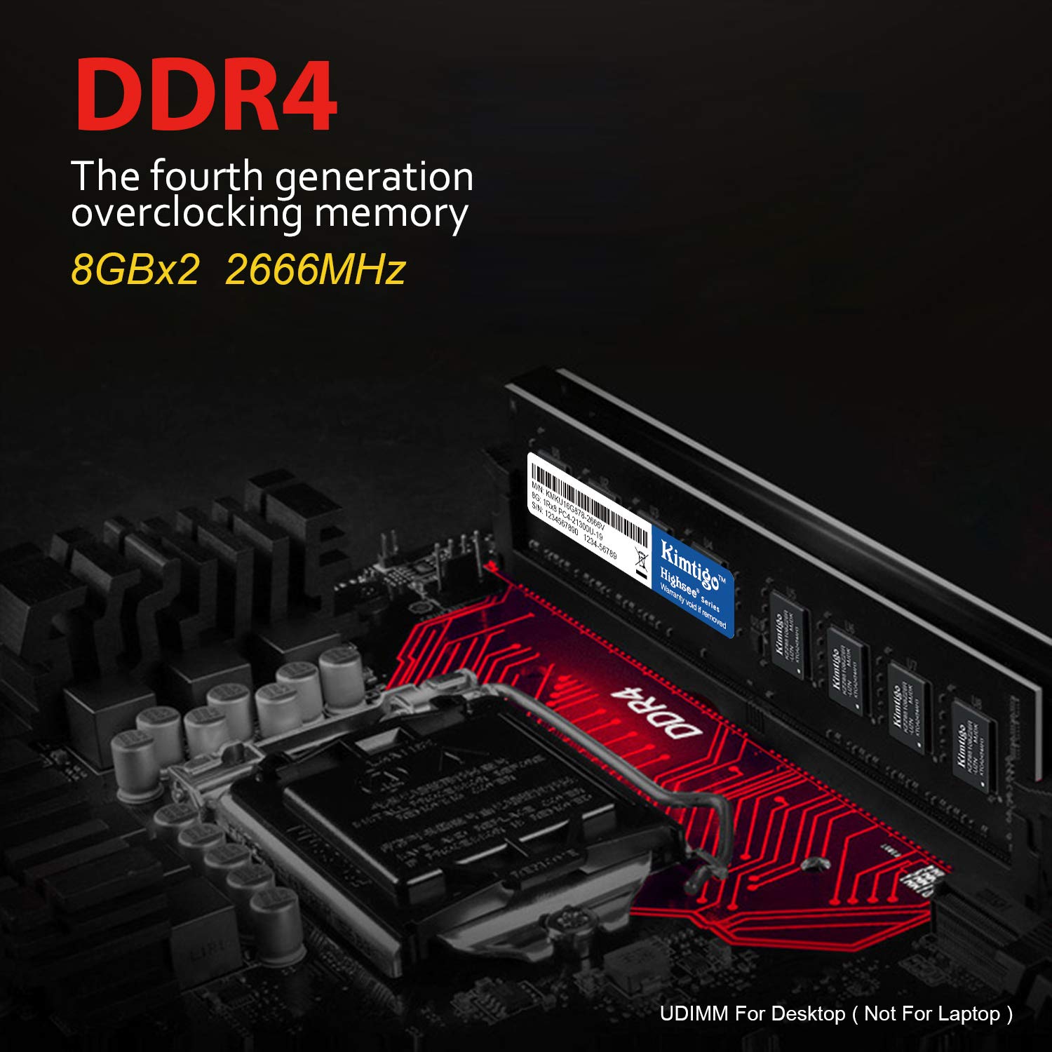 Ram HMA82GS6CJR8N-VK 16 Go (1 x 16 Go) PC4-21300 DDR4-2666MHz non ECC non tamponné CL19 260 broches SoDimm 1,2 V