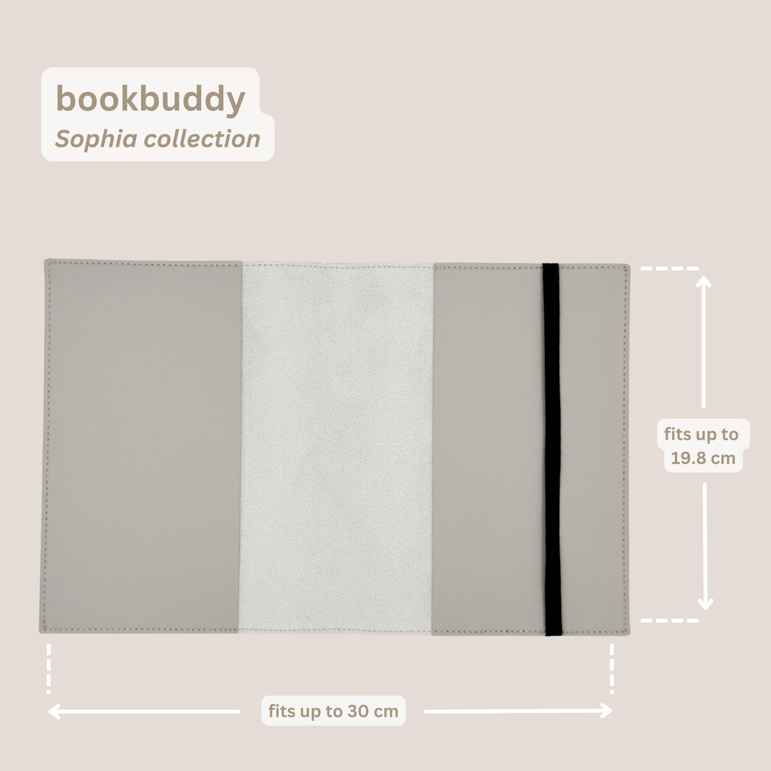 bookbuddy - Paperback Book Protector - Grey, M - Image 2