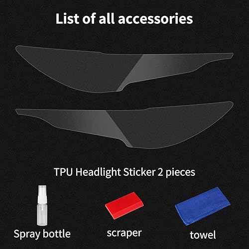 Miniatura 5 de Película de protección de faros delanteros de automóvil para Mazda CX-5 2017 2018 2019 2020 2021 Accesorios para automóviles Lucency vinilo