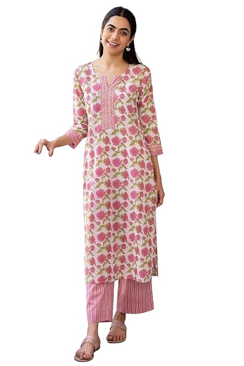 Lymio kurta set for women | Women Kurta | Women Kurta Sets Kurtis | Women Kurta Pant Set | Women Kurta Pant Set Women Kurti Set with Pant | Women Kurti Set with Pant Cotton (K-24-26)