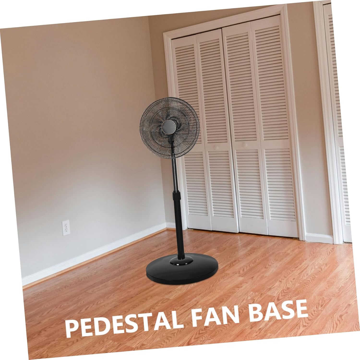 KICHOUSE Pedestal Fan Base Chassis Round Base for Indoor Floor Fans Easy to Install and Clean Sturdy Heavy-duty Support for Safe Use Homes and Offices