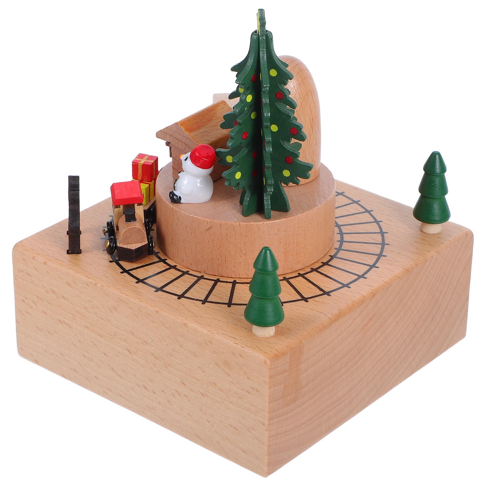 Toddmomy Carillon Musicale in Legno a Forma di Cavallo Rotante Design Robusto, Decorazione per Casa e Compleanno, per Adulti
