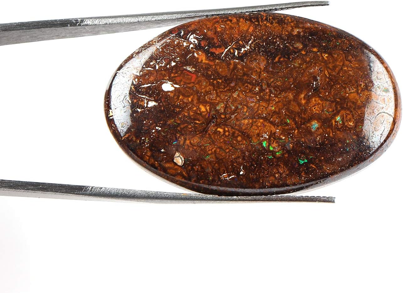 Year End Sale Natural Boulder Opal Stone, Natural Australian Opal, Lightning Ridge, DIY-Jewelry Making, Wire Wrapping, Crystals and Healing Stones, Good Luck Stone